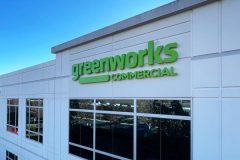 Greenworks Commercial Channel Letter Office Building Sign, Valencia, CA