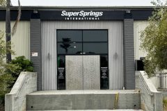 Super Spring International - Rear Entrance Dimensional Letter Sign, Carpinteria, CA