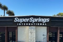 Super Springs International Dimensional Letter Sign, Carpinteria, CA