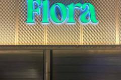 Flora Illuminated Sign, Los Angeles, CA