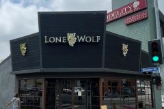 Lone Wolf Cigars Illuminated Signs, Los Angeles, CA