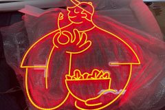 Alfalfa Restaurant Indoor LED Neon Light Sign, Princeton, New Jersey