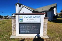 Seaward Avenue Church Monument Sign, Ventura, CA