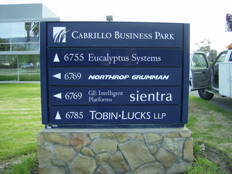 Types Of Business Park Signs Daves Signs